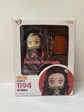 Good Smile Company Nezuko Kamado Nendoroid Figure - Pink/Black